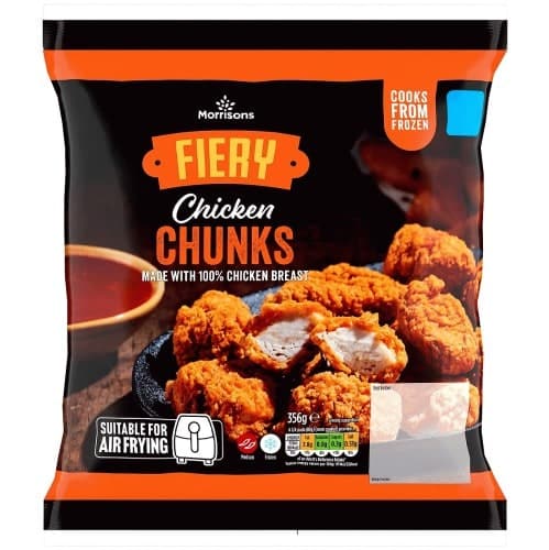 Morrisons Hot & Spicy Chicken Chunks