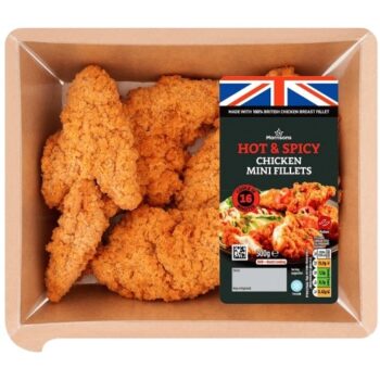 Morrisons Hot & Spicy Chicken Mini Fillets