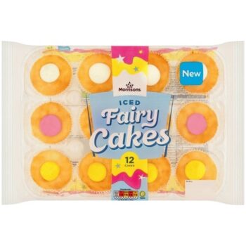 Morrisons Iced Fairy Cakes