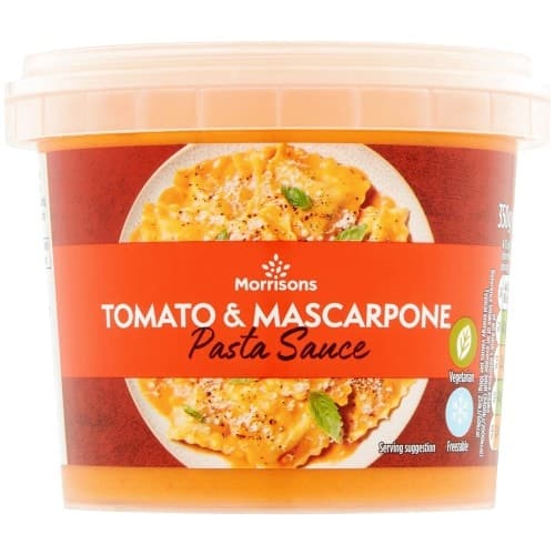 Morrisons Italian Tomato & Mascarpone Pasta Sauce
