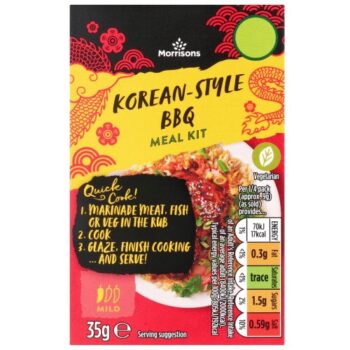 Morrisons Korean BBQ Meal Kit
