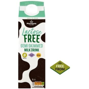 Morrisons Lactose Free Semi Skimmed Milk