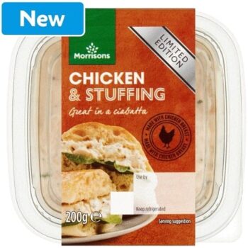 Morrisons Limited Edition Chicken & Stuffing (200g)