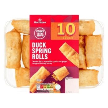 Morrisons Made To Share Duck Spring Rolls
