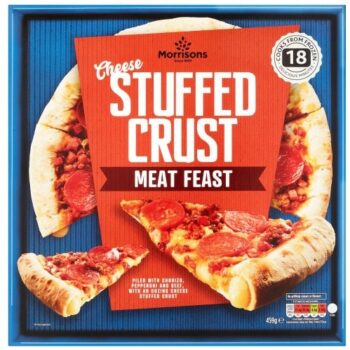 Morrisons Meat Feast Stuffed Crust Pizza