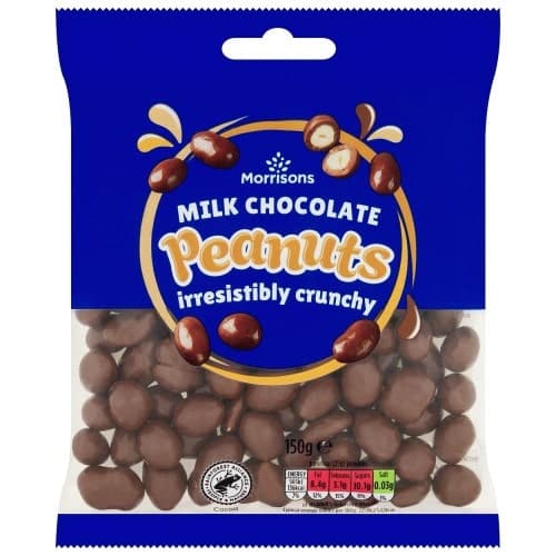 Morrisons Milk Chocolate Peanuts (150g)