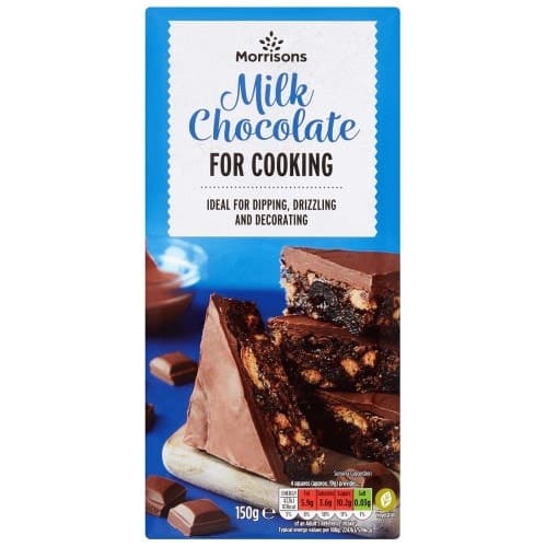 Morrisons Milk Cooking Chocolate