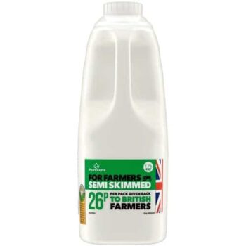 Morrisons Milk For Farmers Semi Skimmed Milk (6pt)