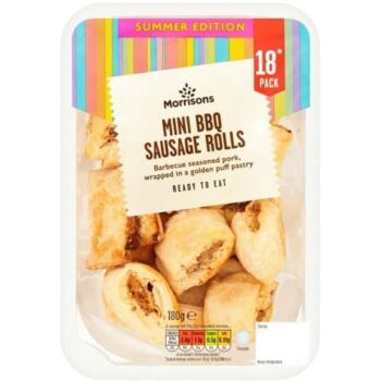 Morrisons Mini BBQ Sausage Rolls (180g)