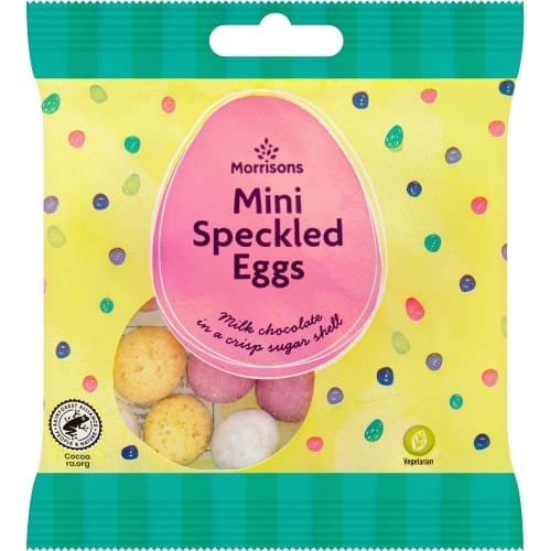 Morrisons Mini Speckled Milk Chocolate Eggs
