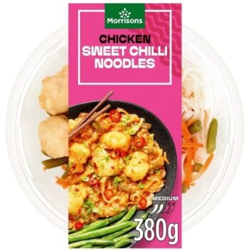 Morrisons Pan Asian Sweet Chilli Chicken Noodles (380g)