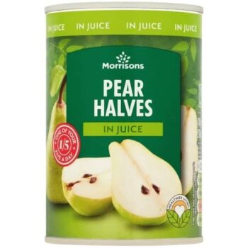 Morrisons Pear Halves In Juice (410g)
