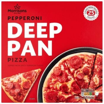 Morrisons Pepperoni Pizza Deep Pan