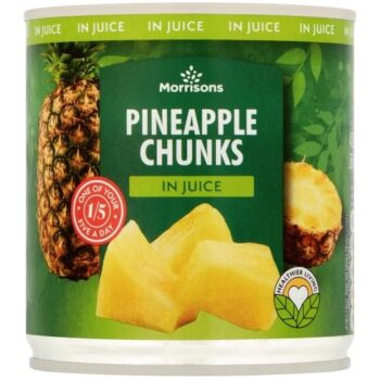 Morrisons Pineapple Chunks In Juice (425g)