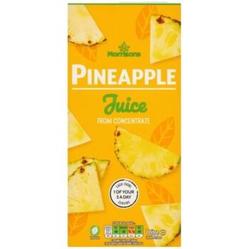 Morrisons Pineapple Juice from Concentrate