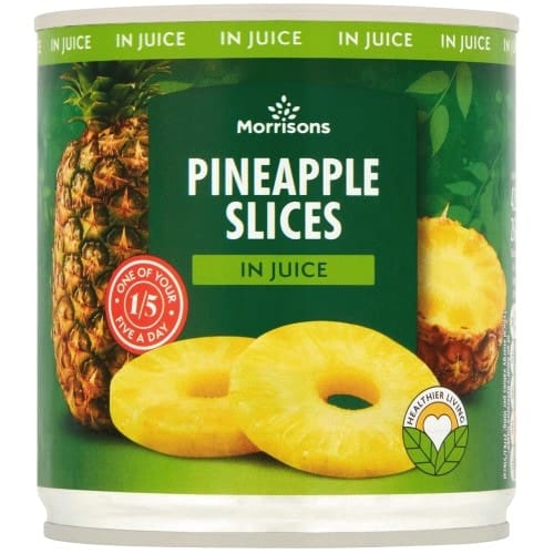 Morrisons Pineapple Slices In Juice (425g)