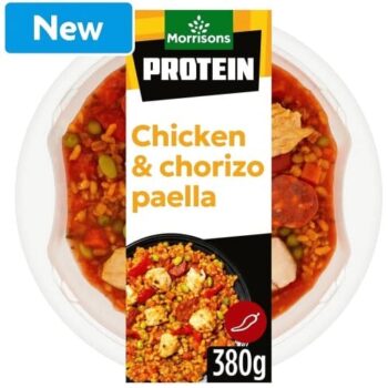 Morrisons Protein Chicken Paella (380g)