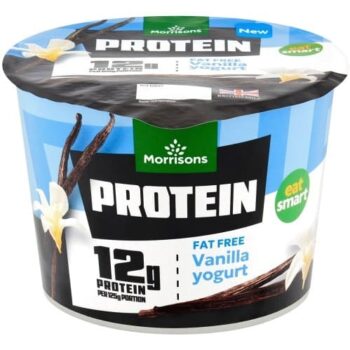 Morrisons Protein Fat Free Vanilla Yogurt (500g)