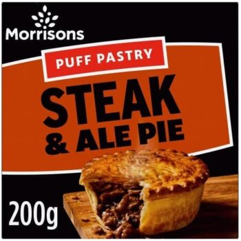 Morrisons Puff Pastry Steak & Ale Pie