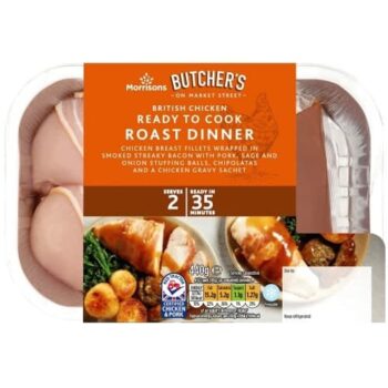 Morrisons Ready To Cook Roast Dinner