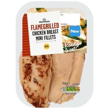 Morrisons Ready To Eat Cooked Chicken Breast Mini Fillets