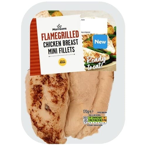 Morrisons Ready To Eat Cooked Chicken Breast Mini Fillets