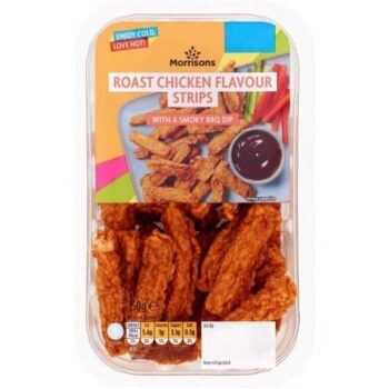 Morrisons Roast Chicken Strips With Smokey BBQ Dip