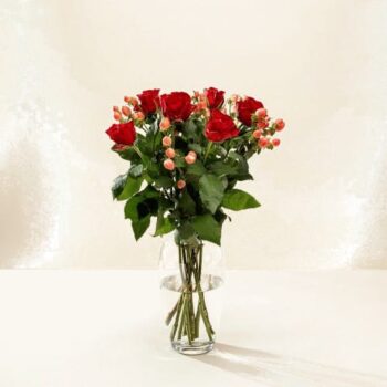 Morrisons Rose And Berry Flowers Bouquet