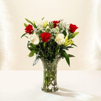 Morrisons Rose And Lily Flowers Bouquet