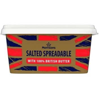 Morrisons Salted Spreadable With 100% British Butter (500g)
