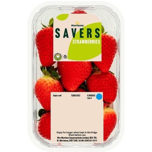 Morrisons Savers Strawberries (227g)