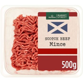 Morrisons Scotch Minced Beef 20% Fat