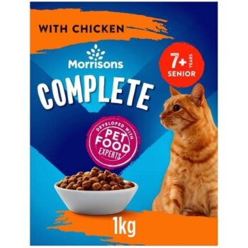 Morrisons Senior Cat Food Box Chicken Turkey & Rice