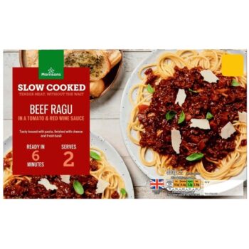 Morrisons Slow Cooked Beef Bolognese
