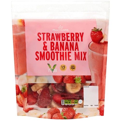 Morrisons Strawberry & Banana Smoothie Mix