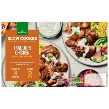 Morrisons Tandoori Chicken With Cucumber & Mint Raita (470g)