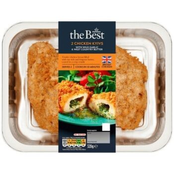 Morrisons The Best 2 Chicken Kyivs With Wild Garlic & West Country Butter