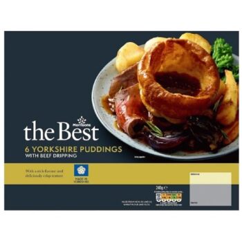 Morrisons The Best 6 Beef Dripping Yorkshire Puddings