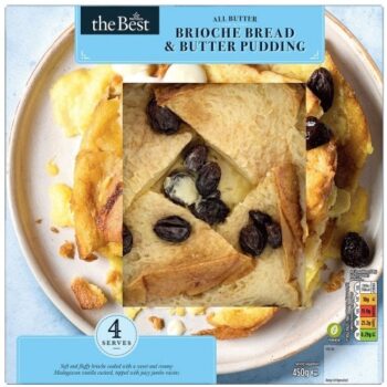 Morrisons The Best All Butter Brioche Bread & Butter Pudding (450g)