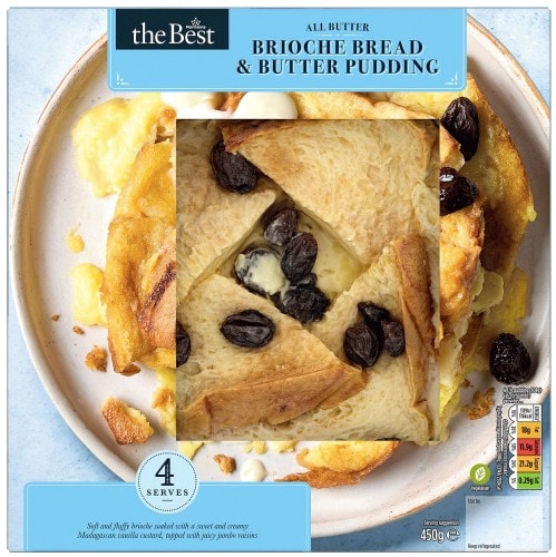 Morrisons The Best All Butter Brioche Bread & Butter Pudding (450g)