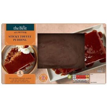 Morrisons The Best All Butter Sticky Toffee Pudding (440g)