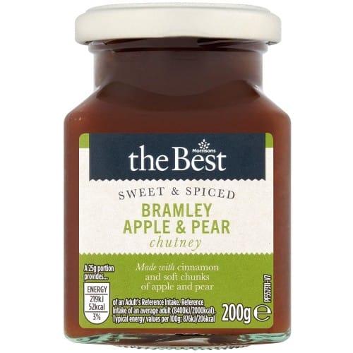 Morrisons The Best Bramley Apple & Pear Chutney
