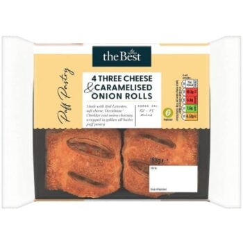 Morrisons The Best Cheese & Onion Rolls