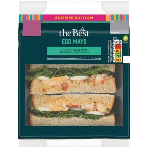 Morrisons The Best Egg Sandwich