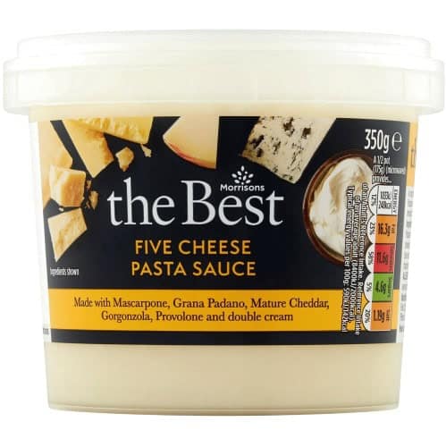 Morrisons The Best Five Cheese Pasta Sauce