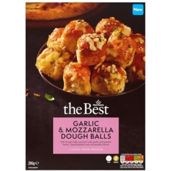 Morrisons The Best Garlic & Mozzarella Dough Balls (206g)