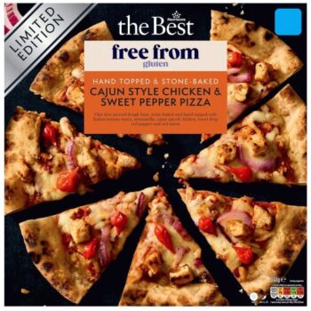 Morrisons The Best Gluten Free Cajun Style Chicken & Sweet Pepper Pizz
