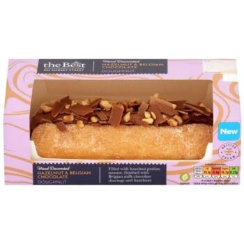 Morrisons The Best Milk Chocolate Hazelnut Doughnut