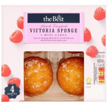 Morrisons The Best Mini Victoria Sponge Cakes
