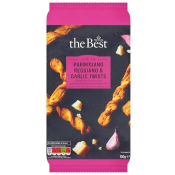 Morrisons The Best Parmesan & Garlic Twists